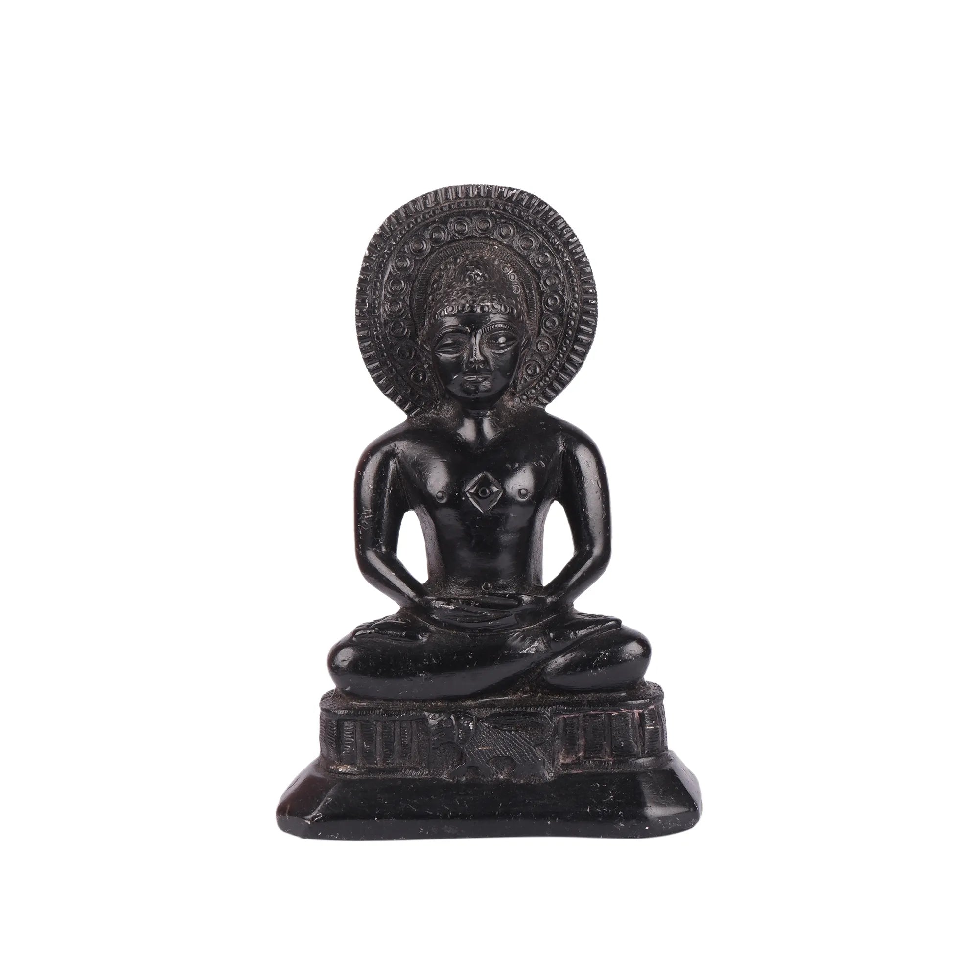 White Metal Mahavir Idol (9 Inch)