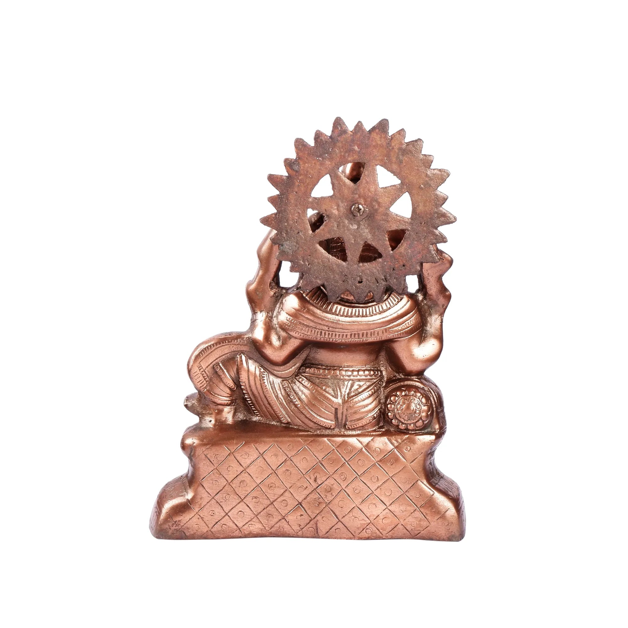 Gun Metal Ganesh ji Idol (11.8 Inch)