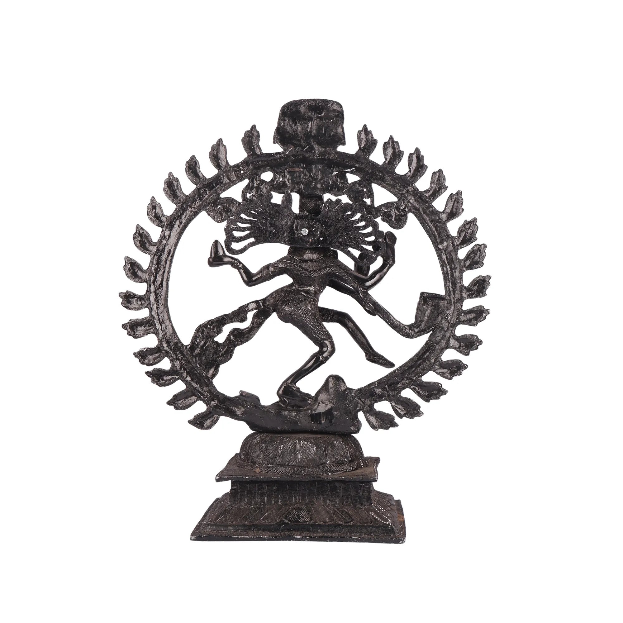 White Metal Natraj (16.9 Inch)