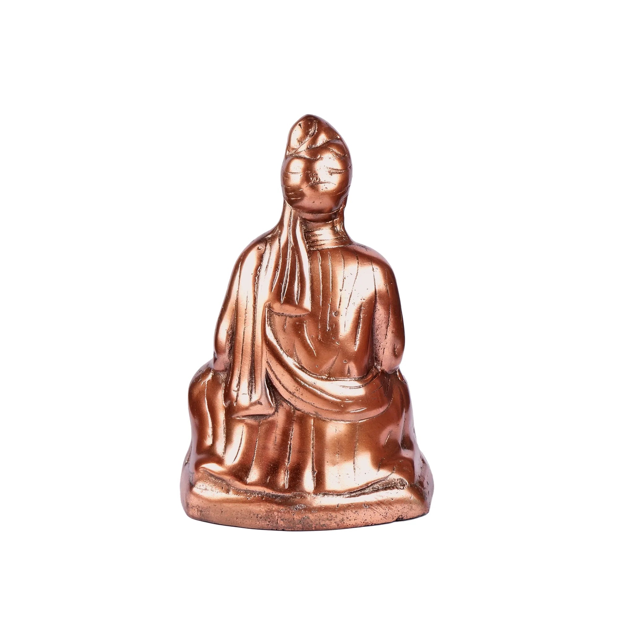 Sitting Swami Vivekanand Gun Metal (9.4 Inch)