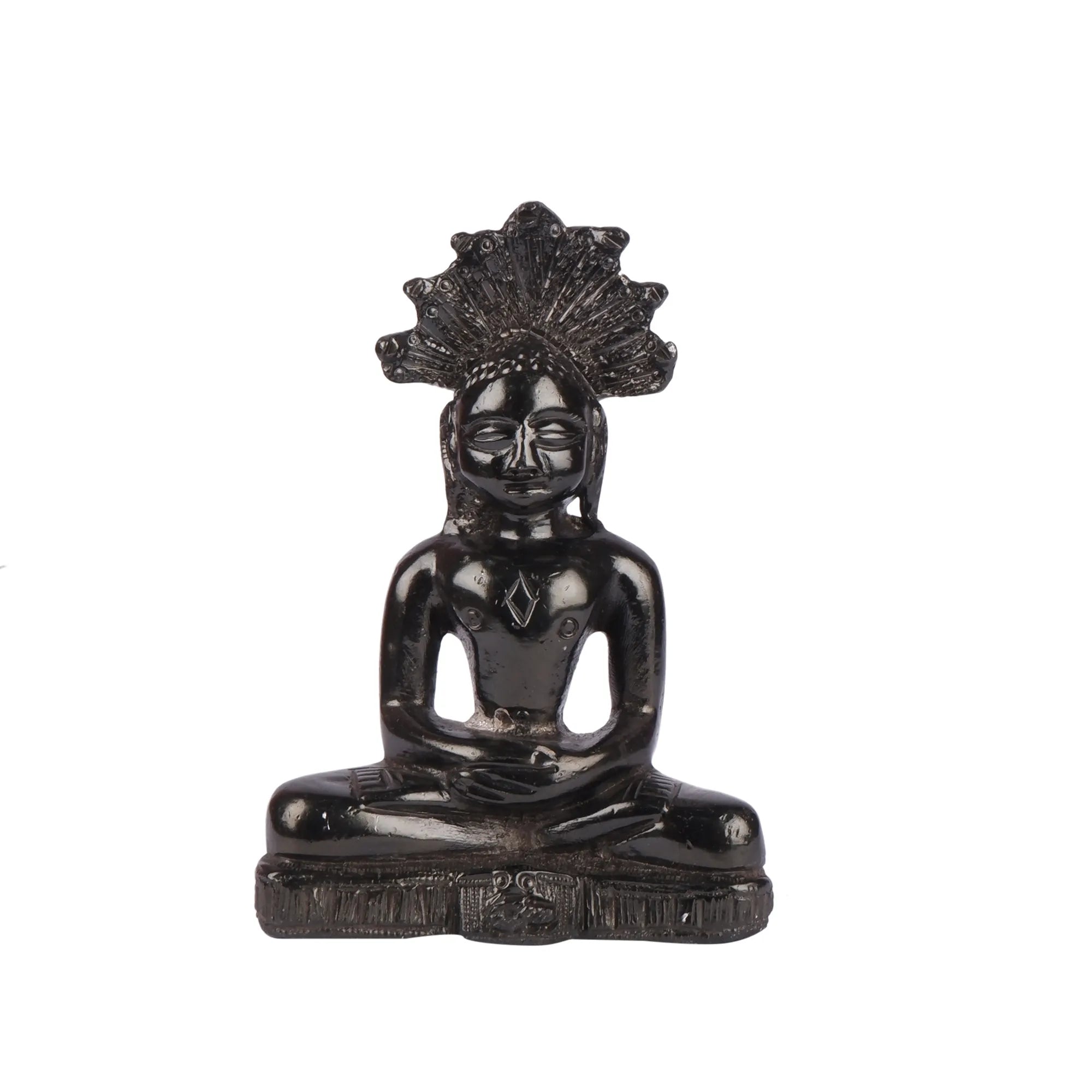 White Metal Parasnath Idol (5.9 Inch)