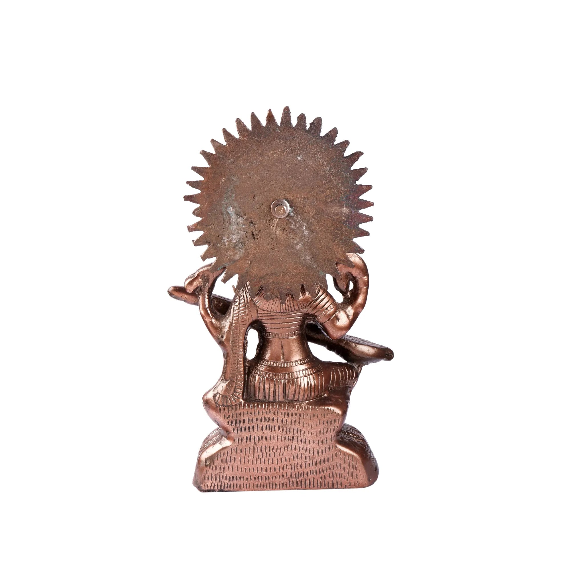 Gun Metal Saraswati ji Idol (11.8 Inch)