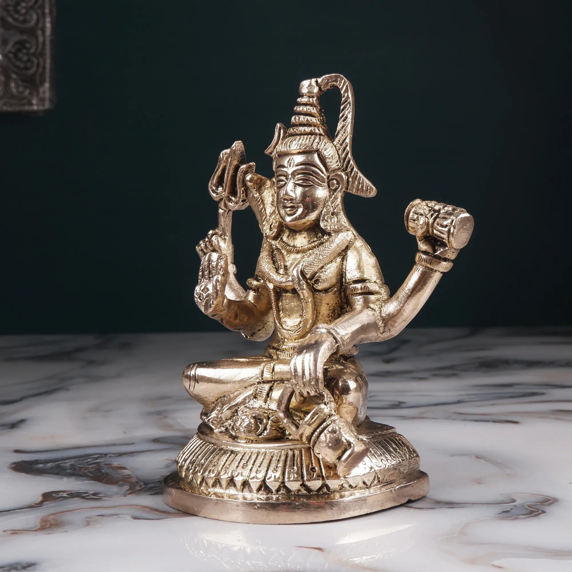 Brass Bhagwan Shankar (5.5 Inch)