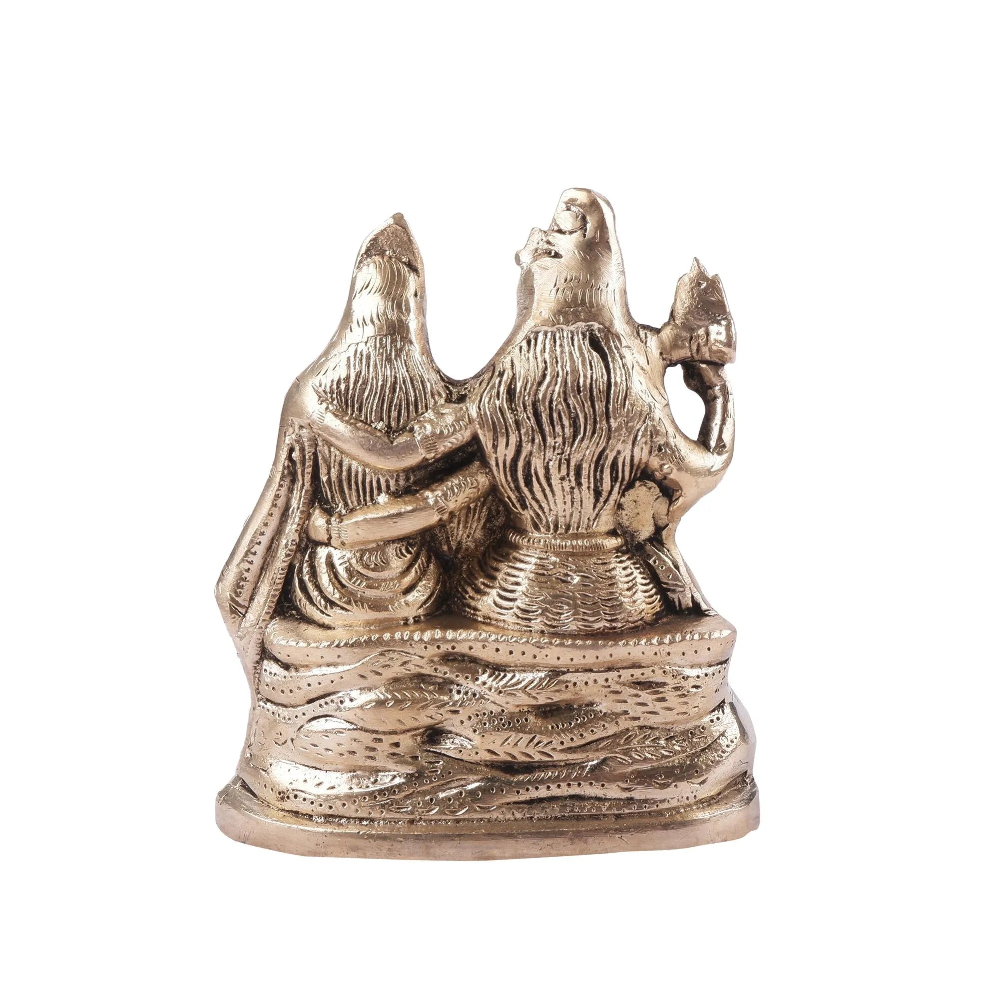 Brass Shiv Pariwar Idol(5.9 Inch)