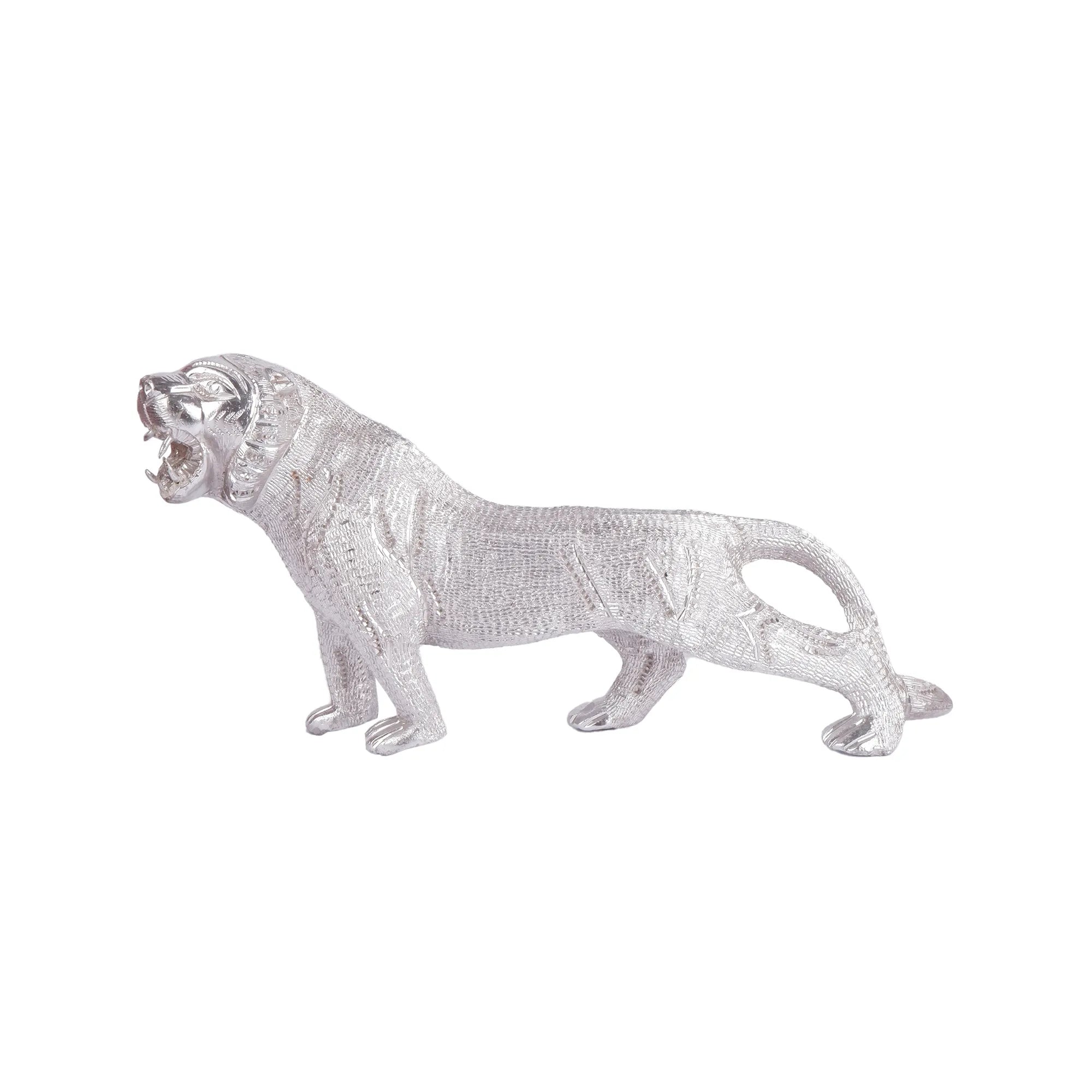 White Metal Cheetah (5.9 Inch)