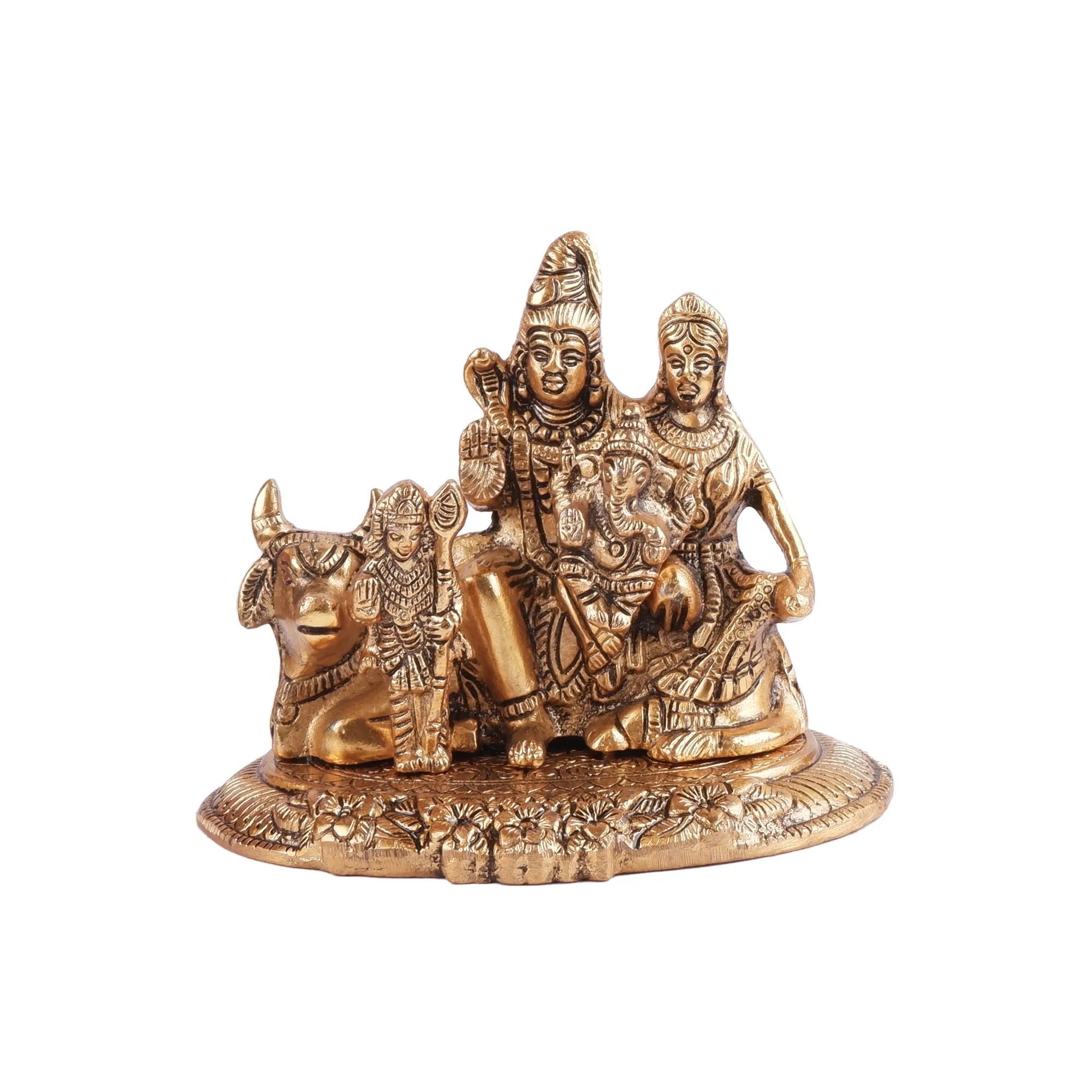 German Silver Shankar ji Idol (5.5 Inch)