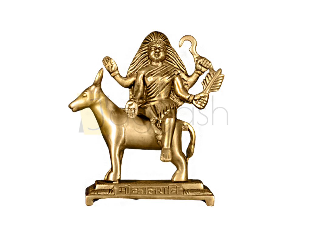 Brass Maa Kalaratri Idol (6.2 Inch)