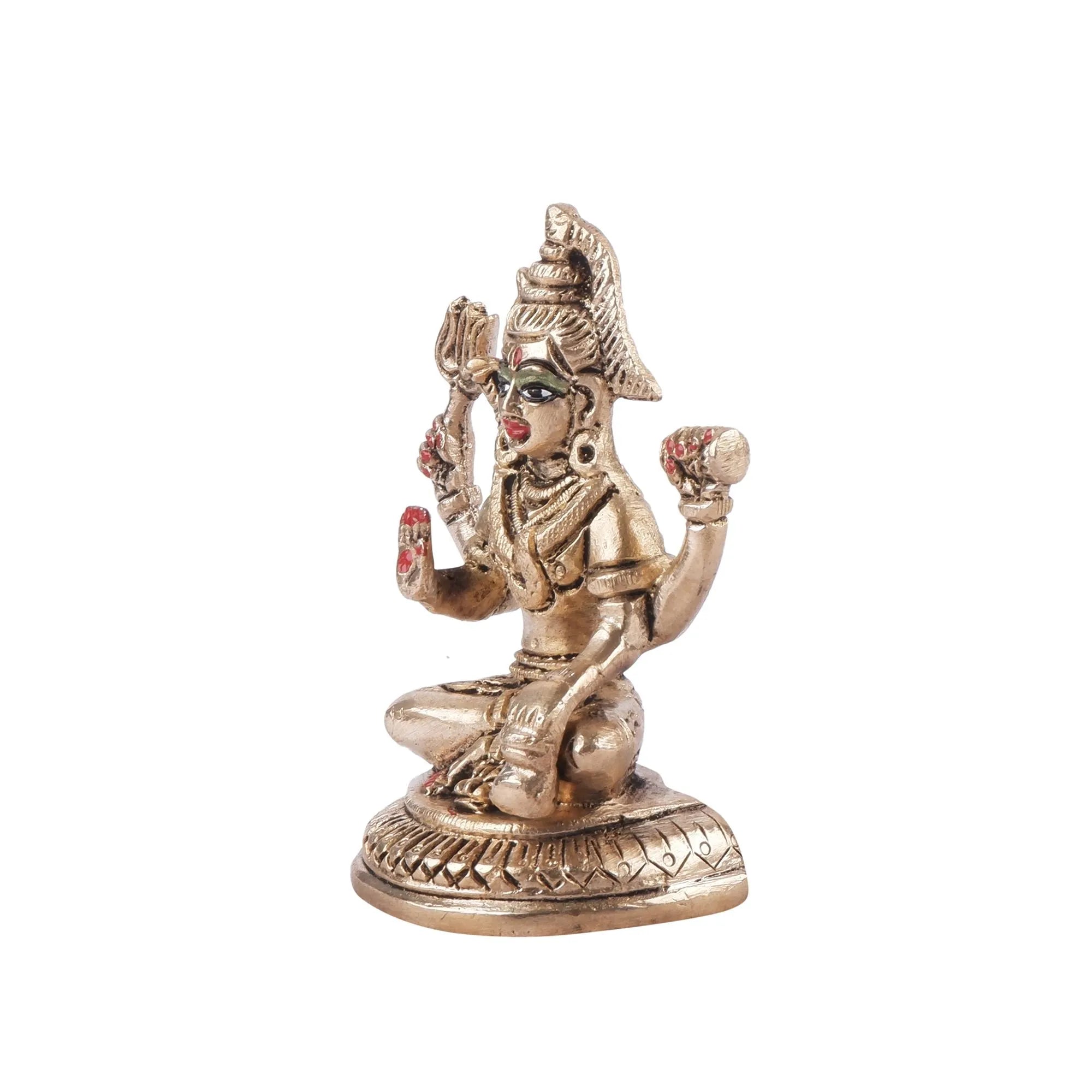 Brass Bhagwan Shankar Idol(4.3 Inch)