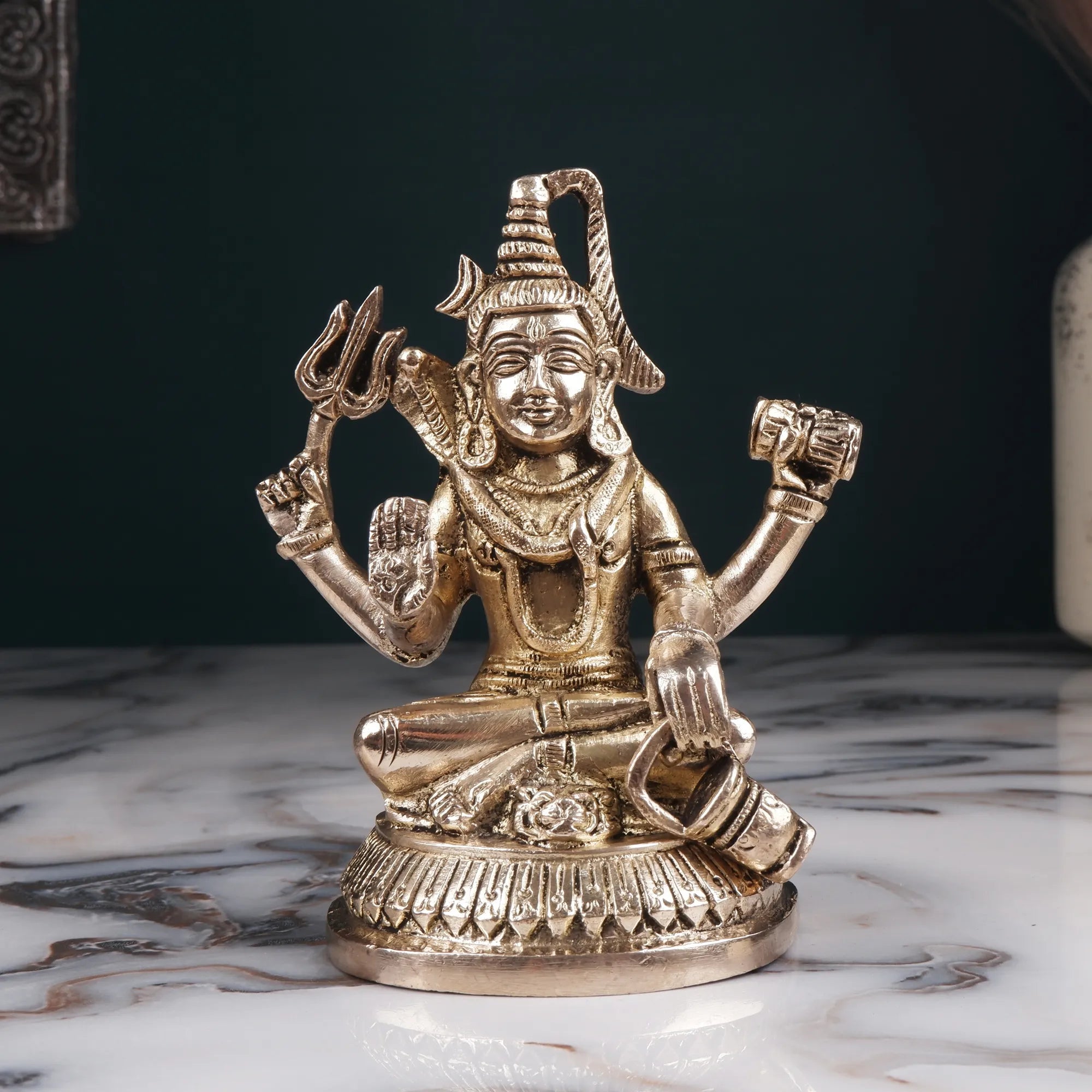 Brass Bhagwan Shankar (5.5 Inch)