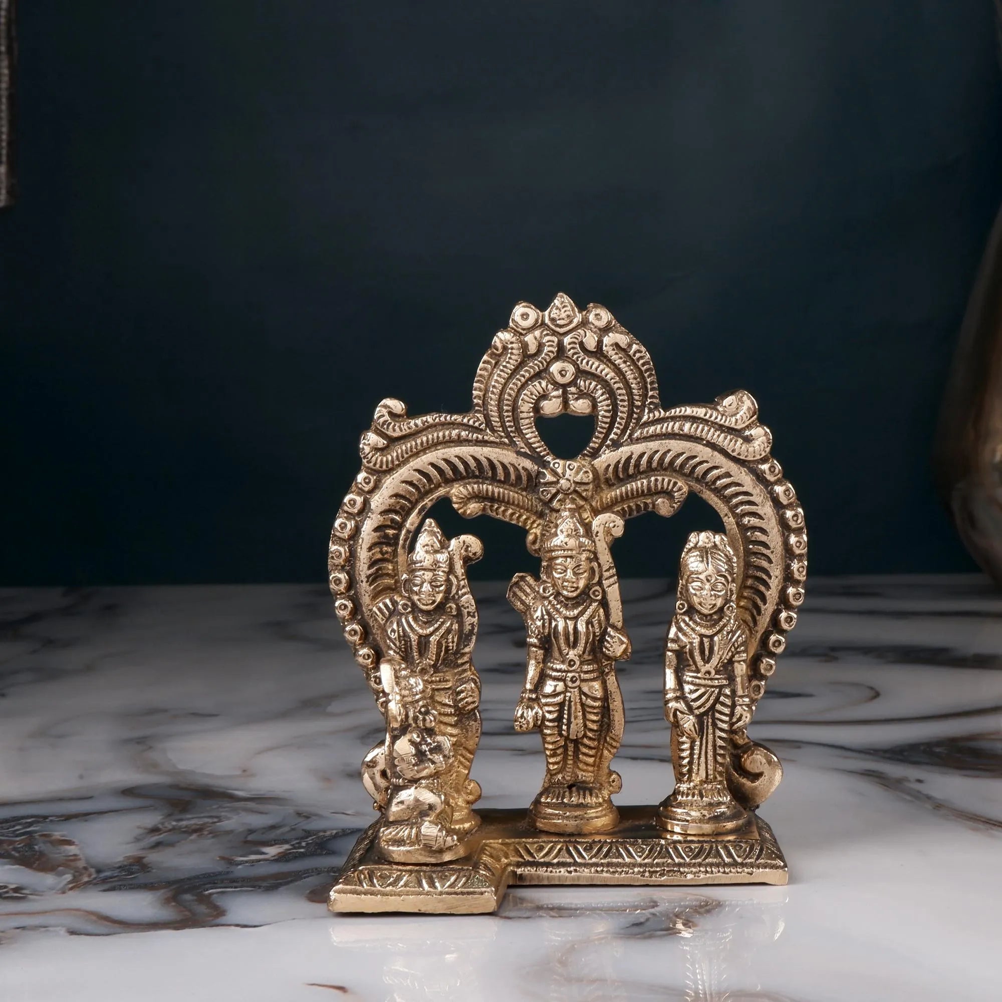 Brass Ram Darbar Idol (4.7 Inch)