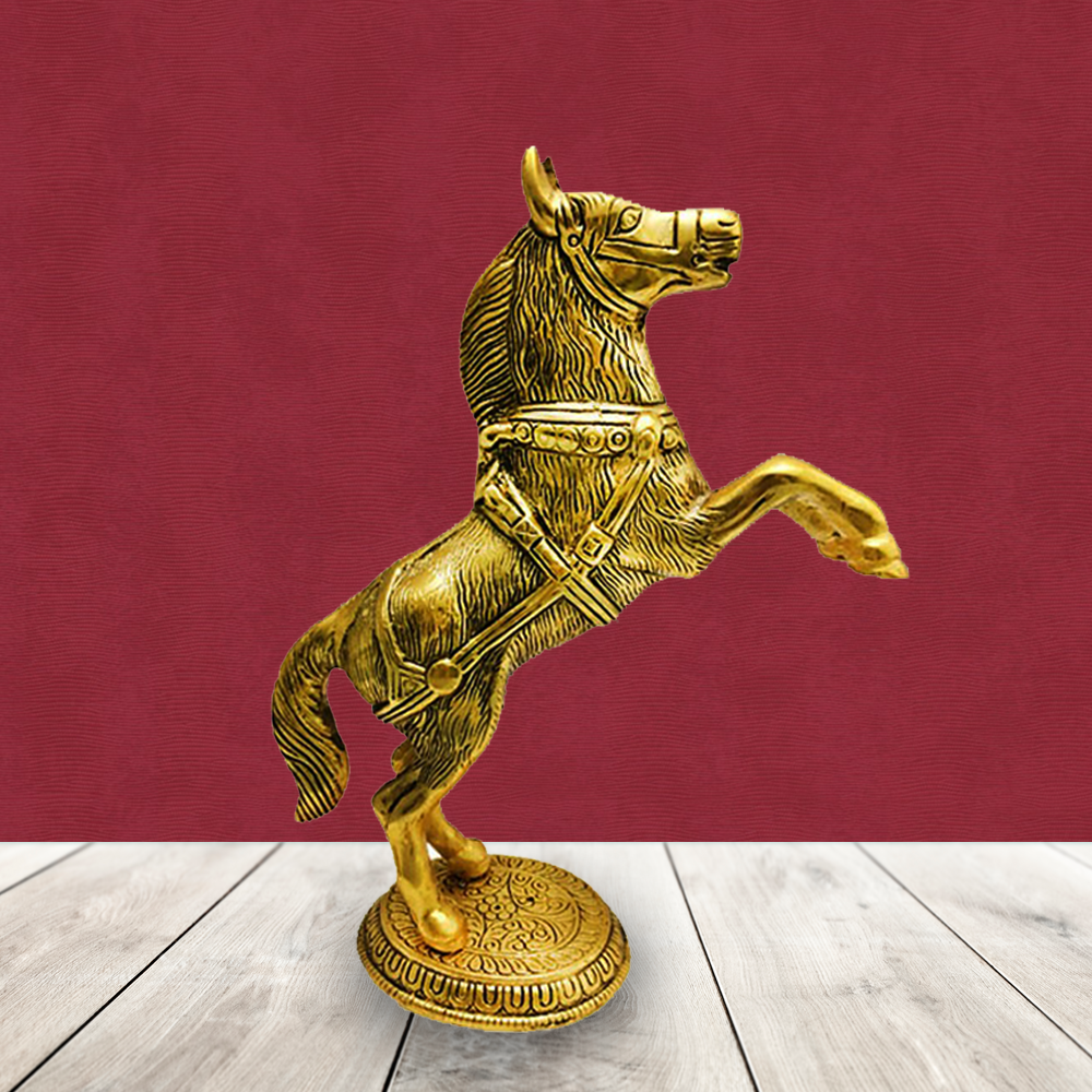 Golden Horse Brass (10.2 Inch)