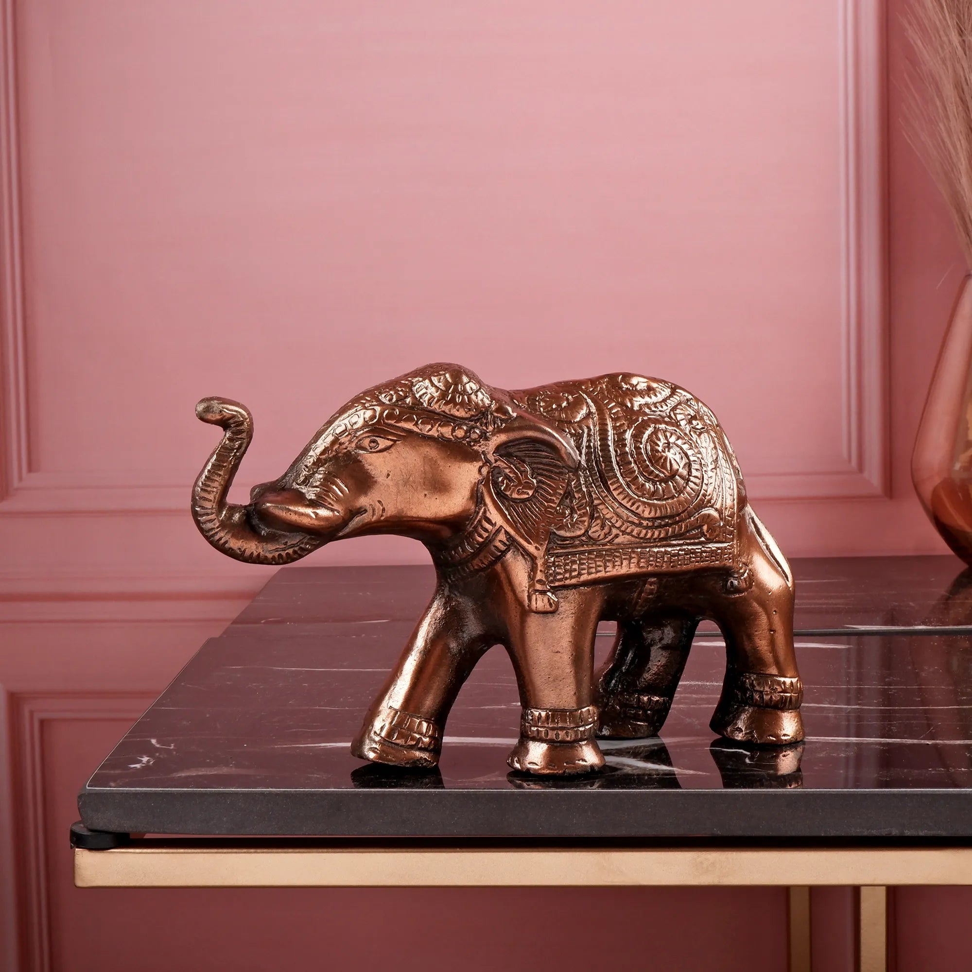 Gun Metal Elephant(Haathi) (5.5 Inch)