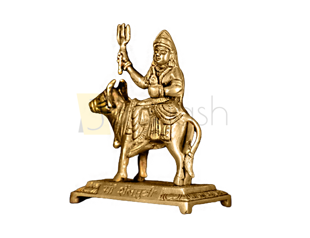 Brass Maa Shailaputri Idol (5.9 Inch)