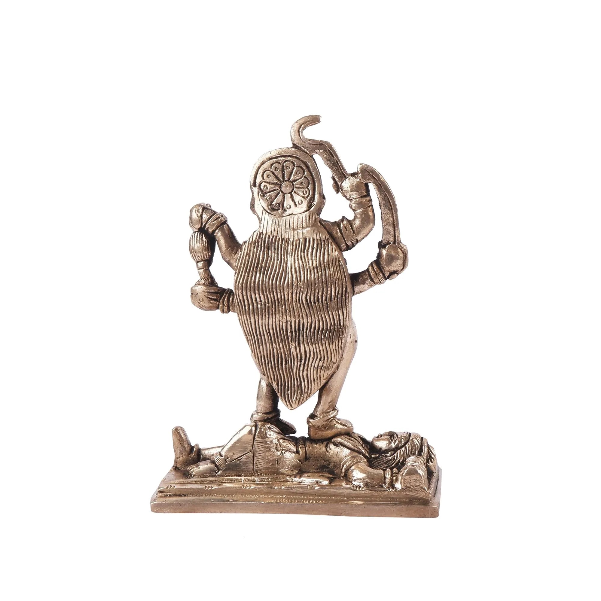 Brass Maa Kali Idol (5.5 Inch)