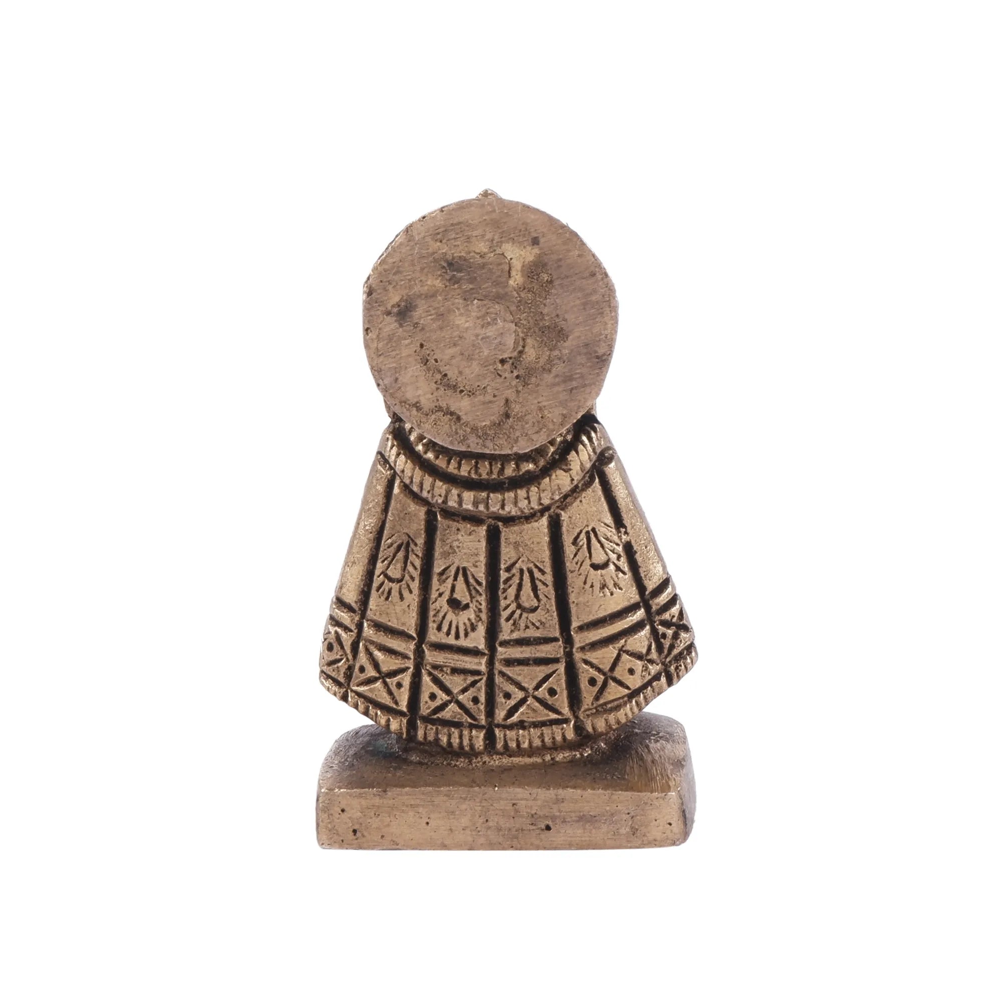 Brass Khatu Shyam Baba Idol (2.3 Inch)