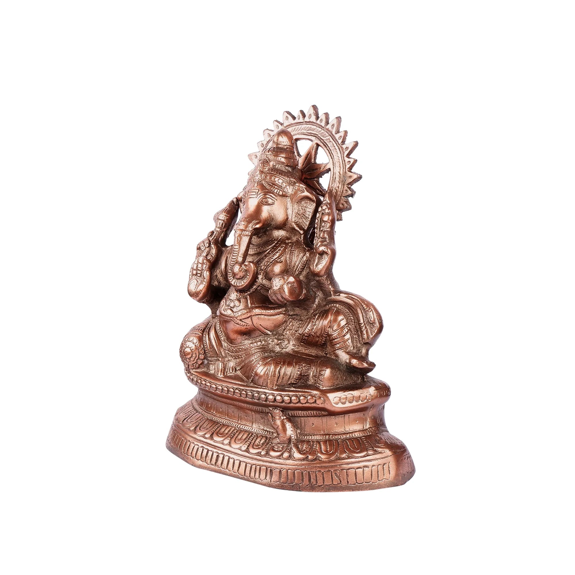 Gun Metal Ganesh ji Idol (11.8 Inch)