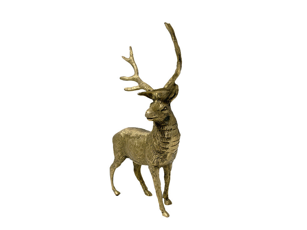 Hiran Deer Barahsingha Brass (7.4 Inch)