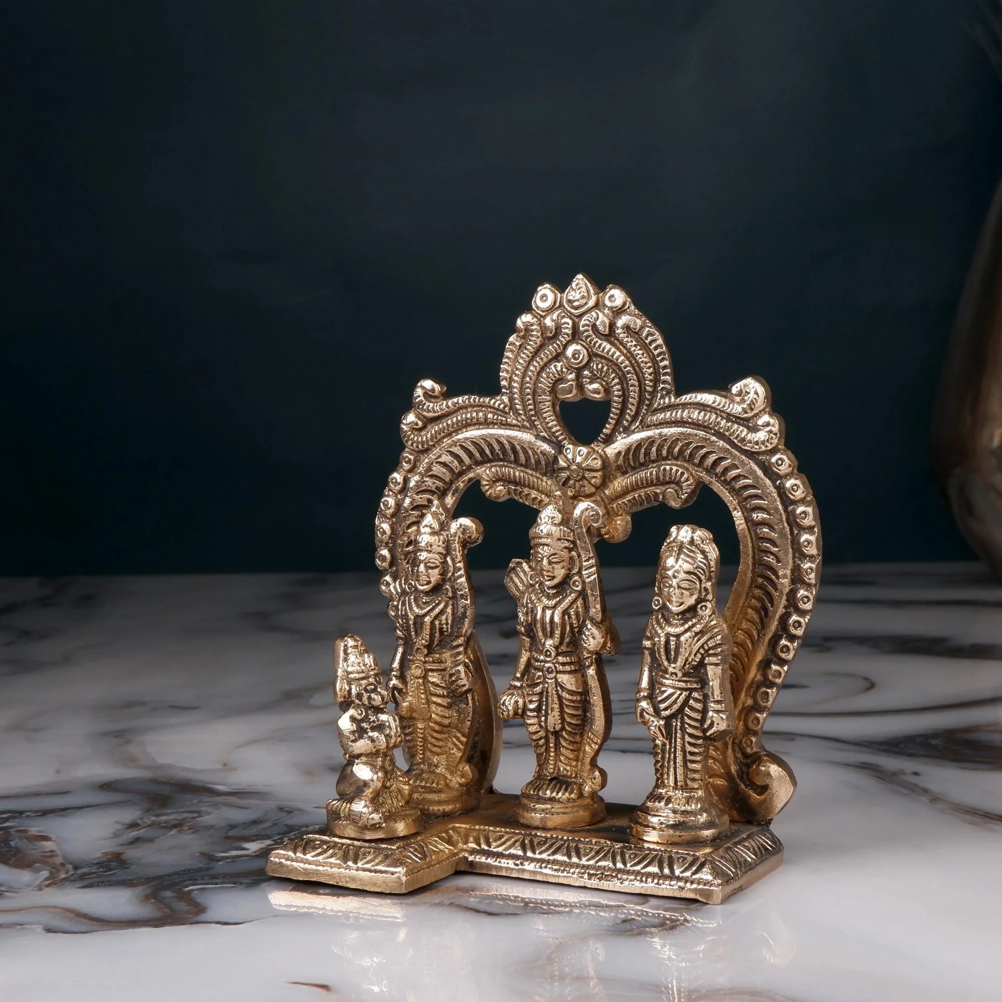 Brass Ram Darbar Idol (4.7 Inch)