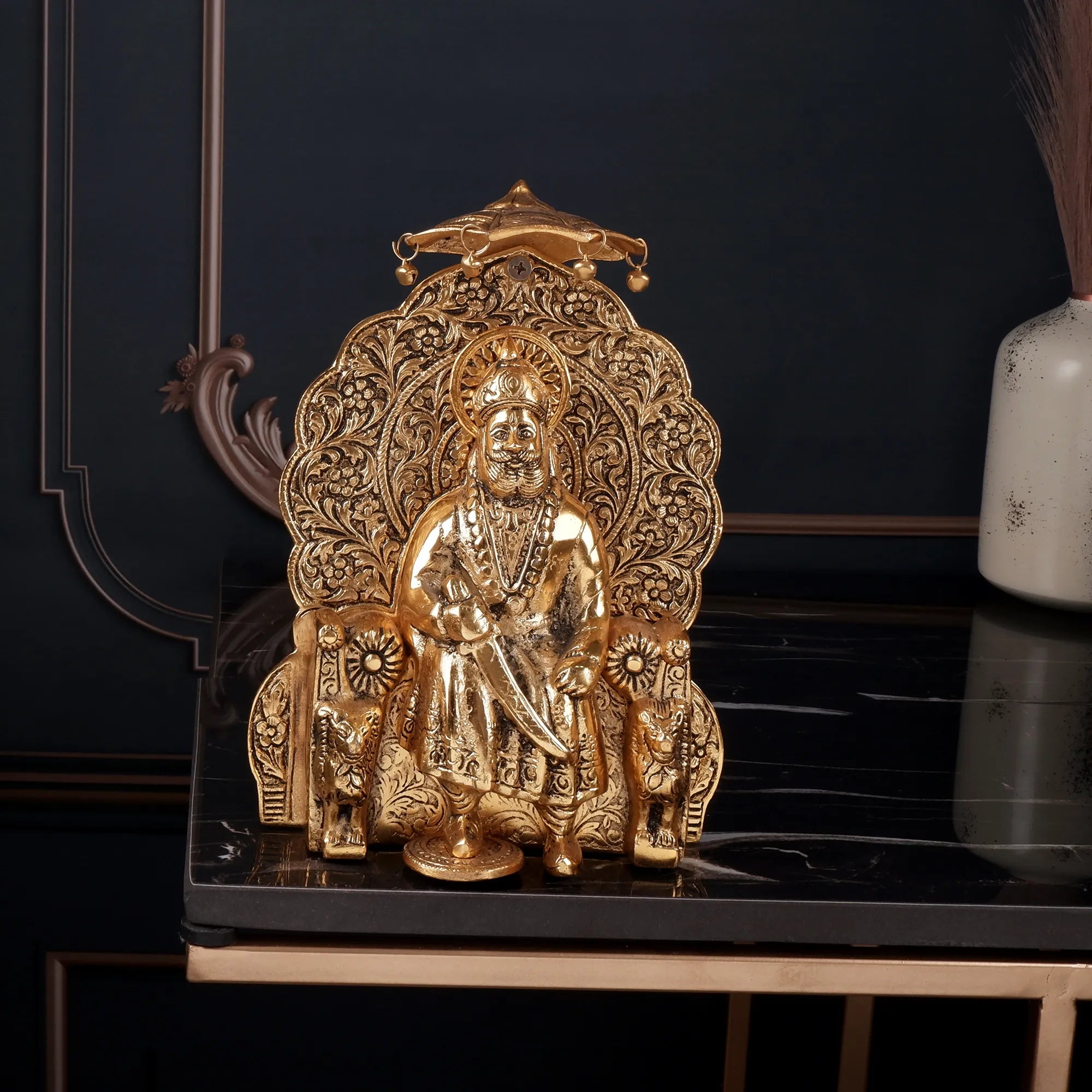 Golden Colour Agrasen Idol (8.6 Inch)