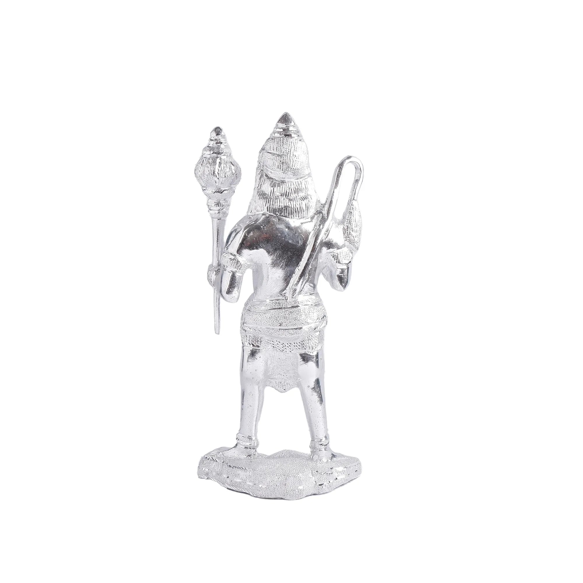 White Metal Hanuman Idol (12.9 Inch)