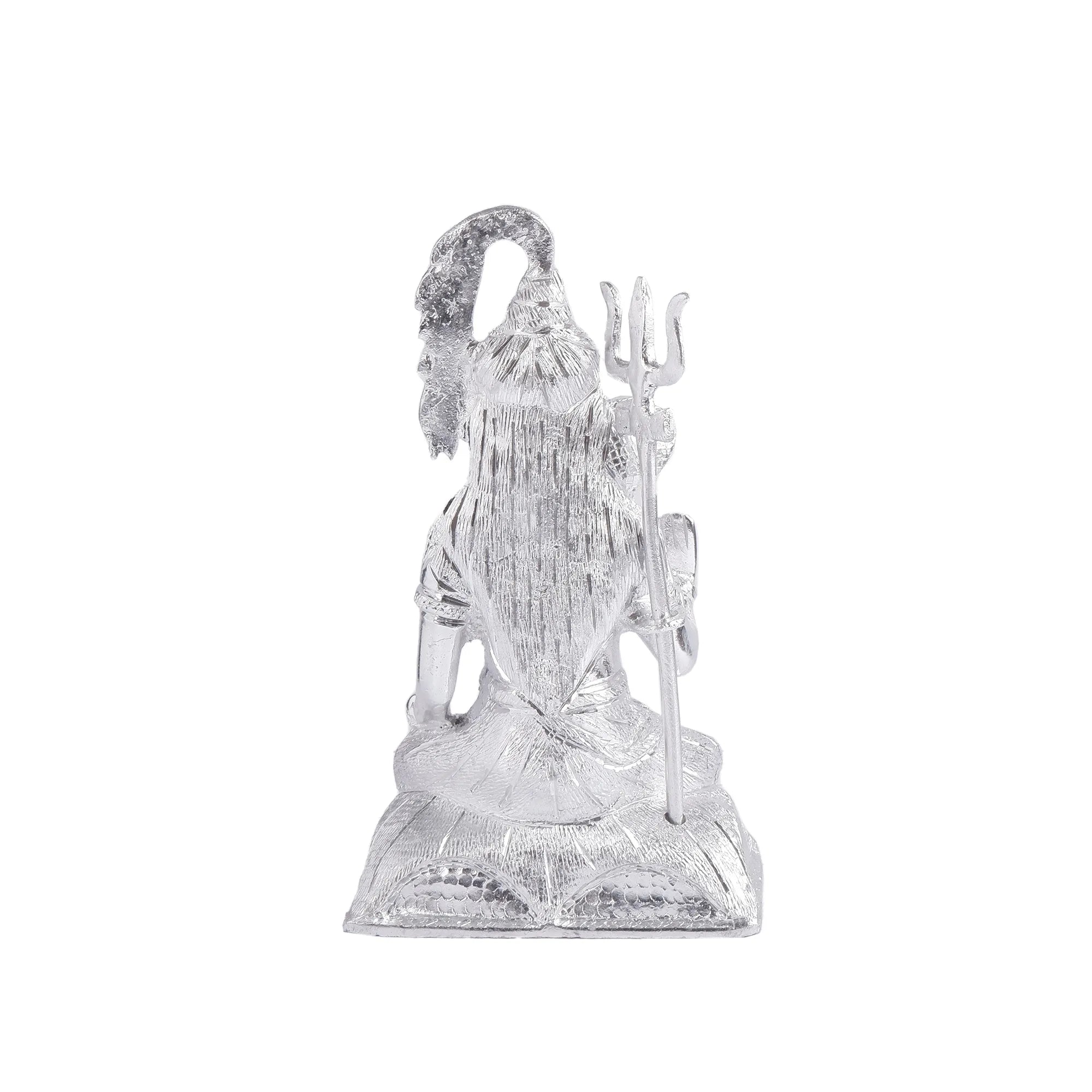 White Metal Shankar Idol (9.4 Inch)