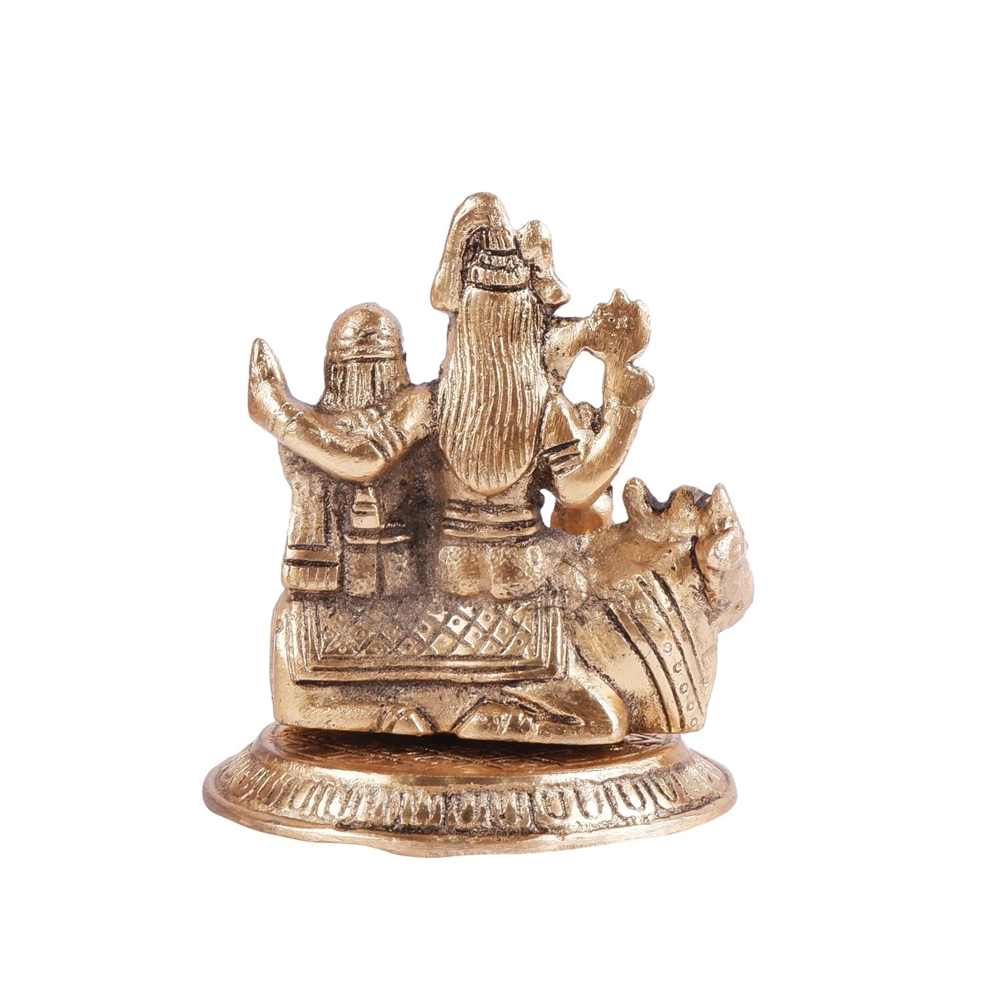 German Silver Shiv Pariwar (4.3 Inch)