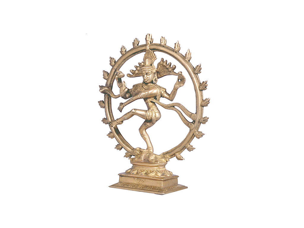 Brass Natraj Idol(8.2 Inch)