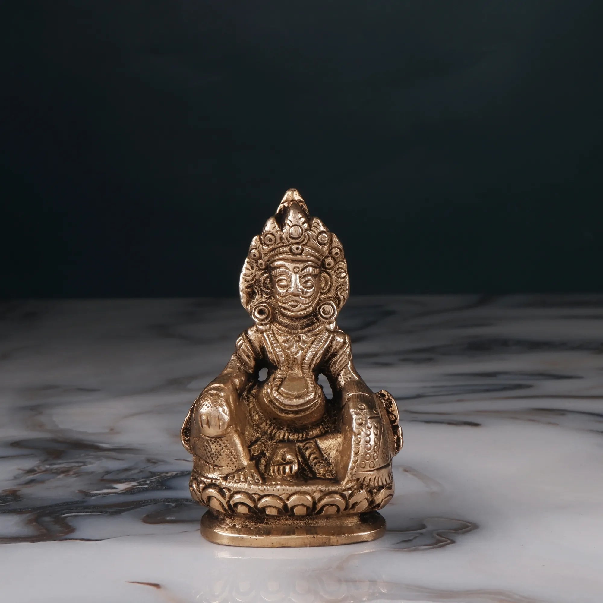 Brass Kuber Idol (3.1 Inch)