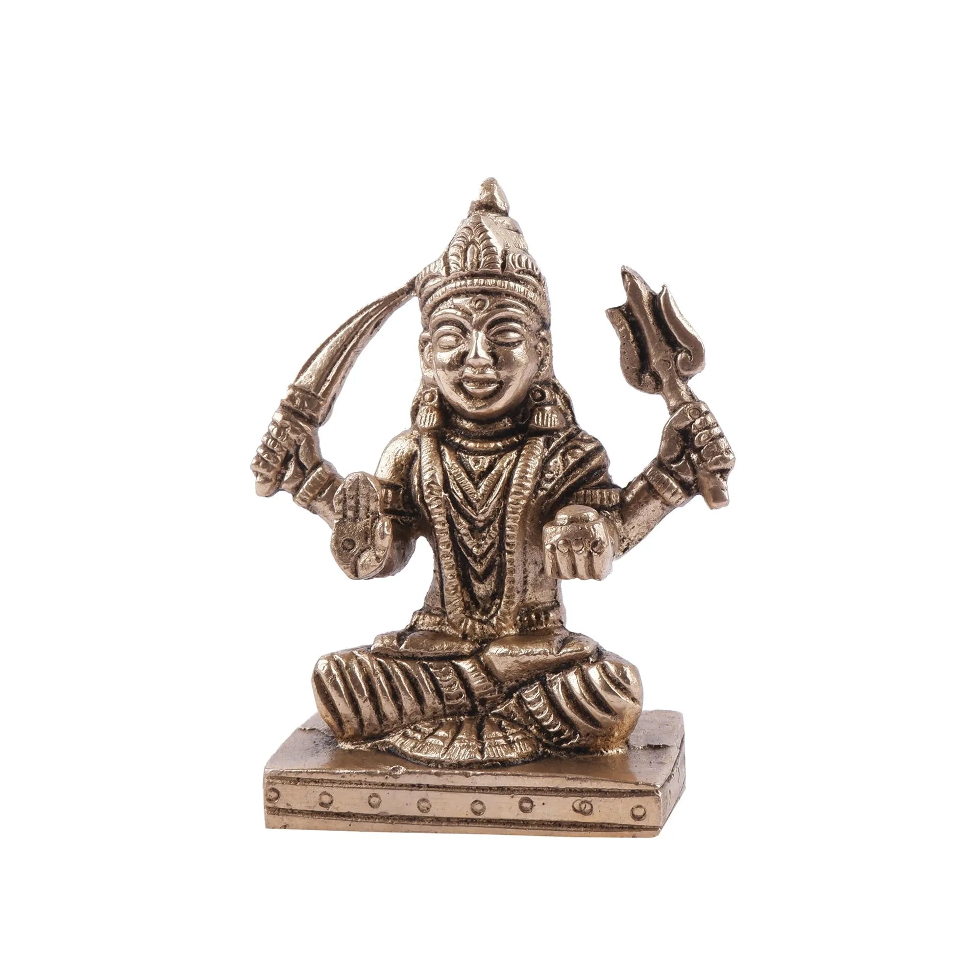 Brass Santoshi Maa (3.1 Inch)