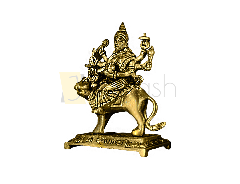 Brass Maa Kushmanda Idol (6.6 Inch)