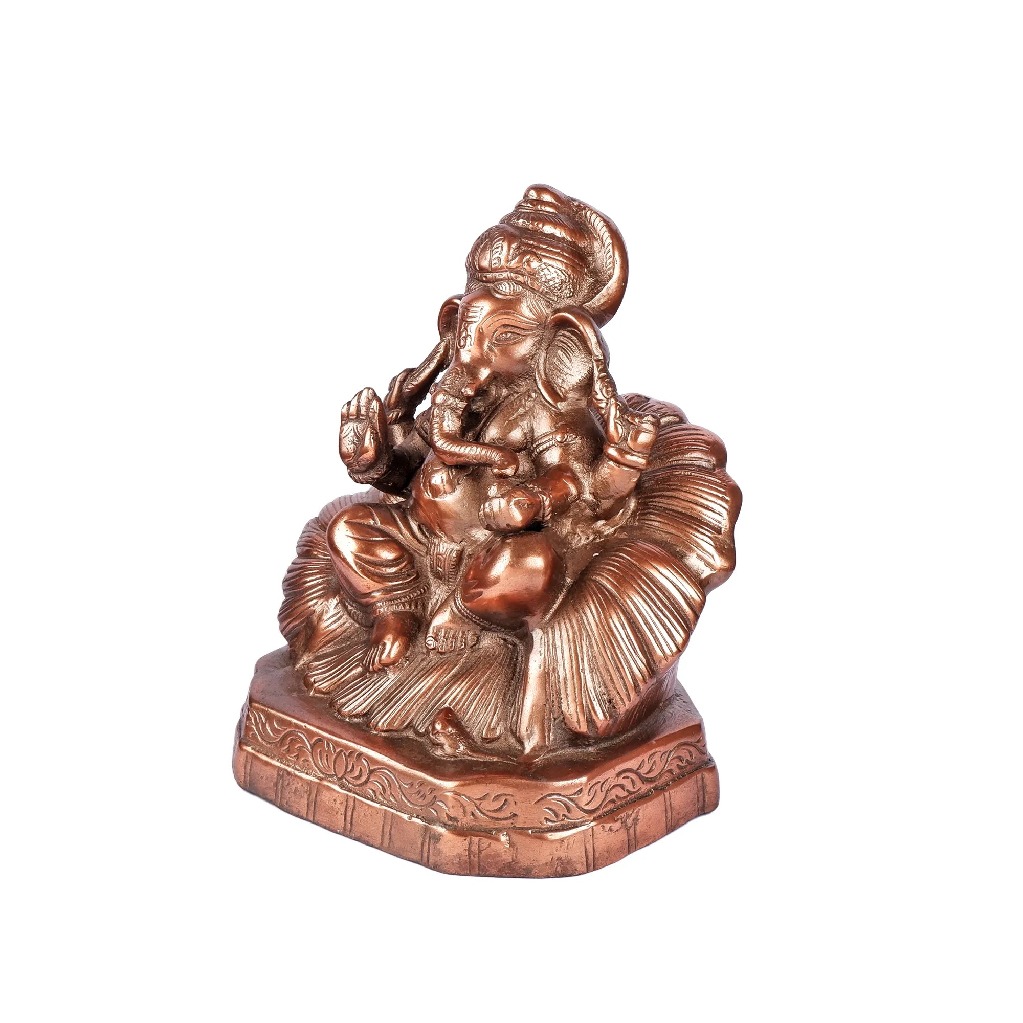 Gun Metal Ganesh Idol (10.6 Inch)