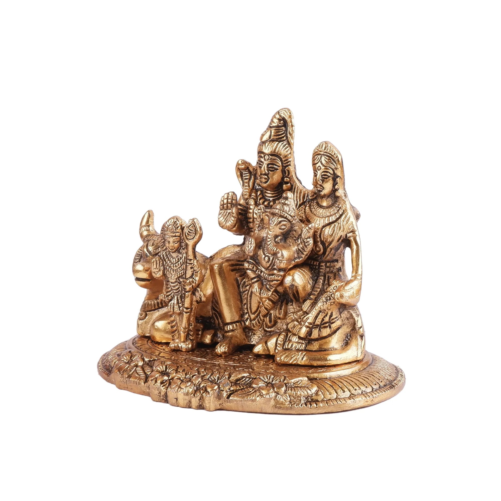 German Silver Shankar ji Idol (5.5 Inch)