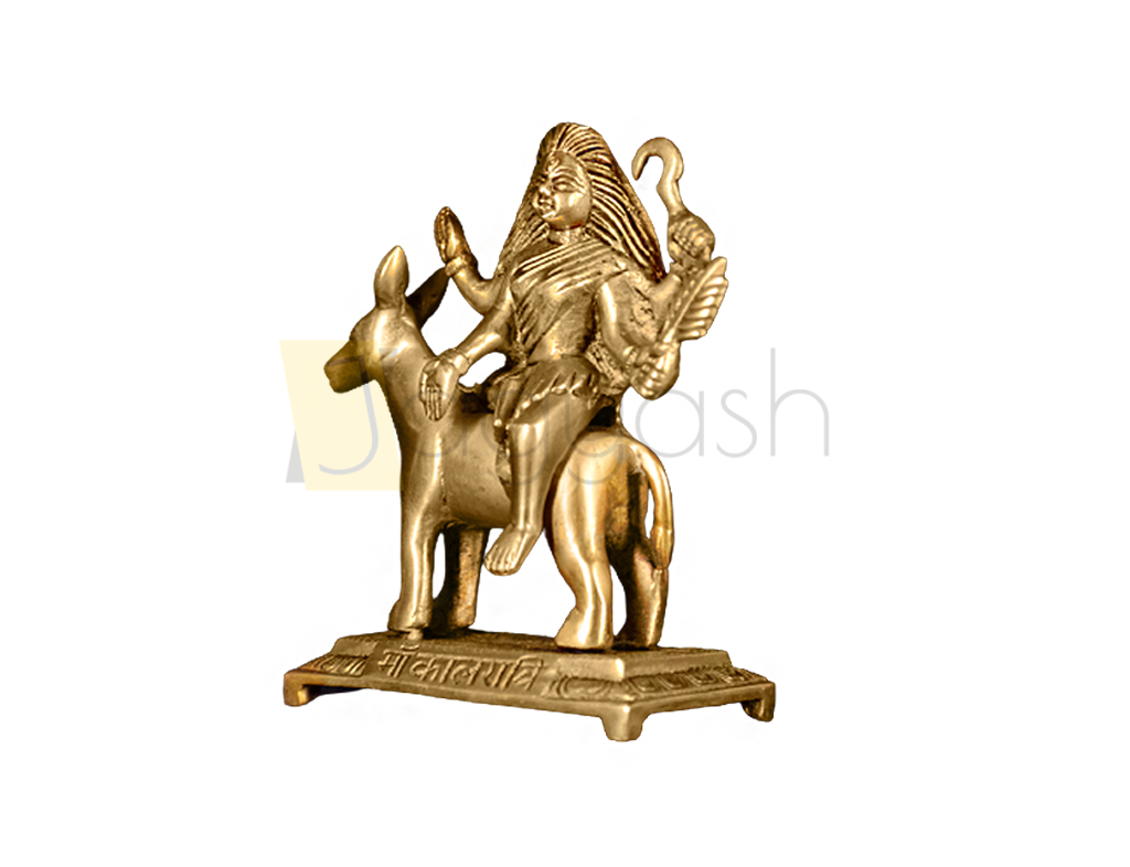 Brass Maa Kalaratri Idol (6.2 Inch)