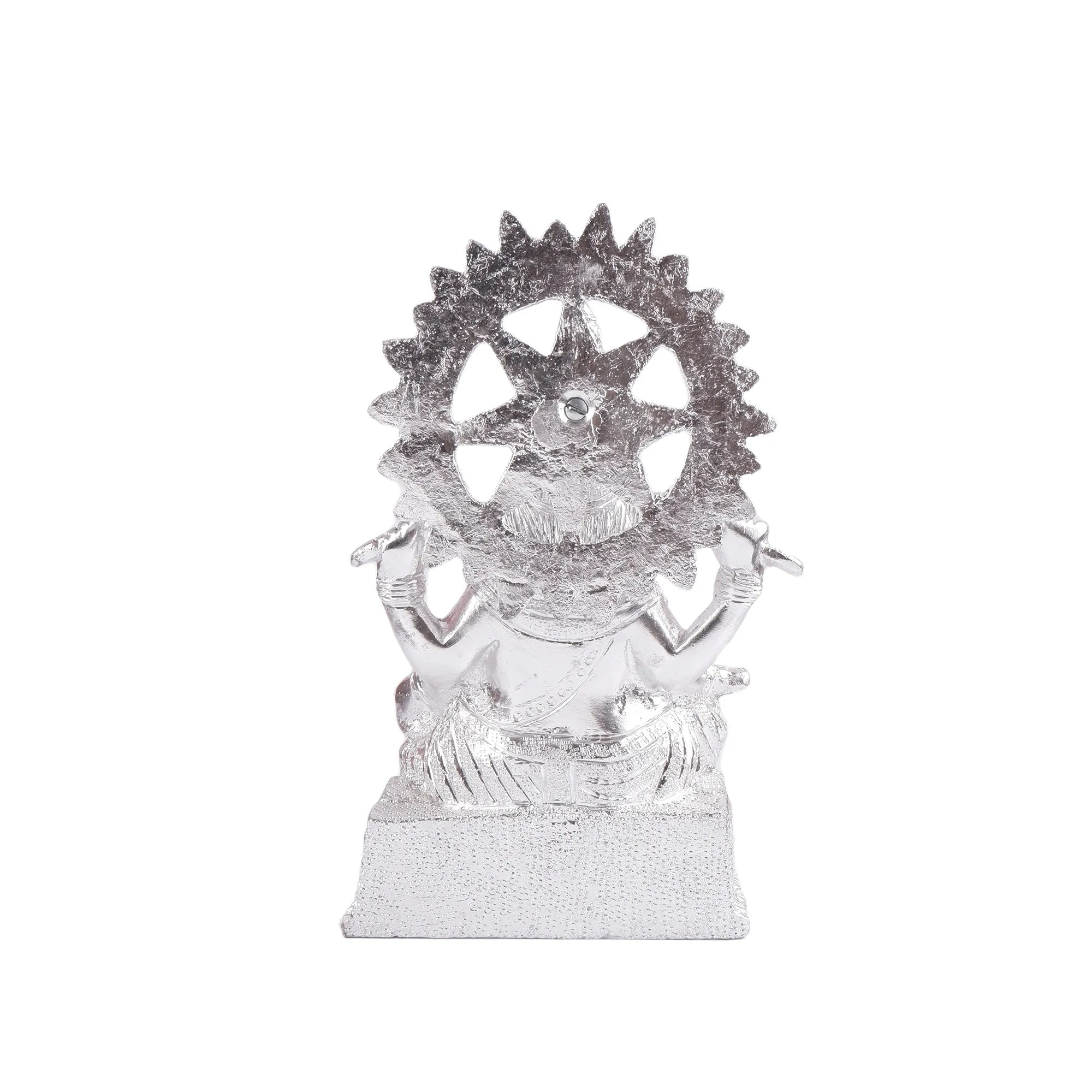 White Metal Vishwakarma Idol (9 Inch)